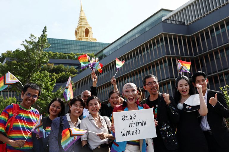 泰国将于明年1月允许同性伴侣结婚 泰国将于明年1月允许同性伴侣结婚
