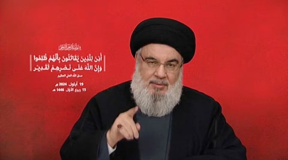 真主党的纳斯鲁拉(Hassan Nasrallah)称以色列的袭击在黎巴嫩历史上是“前所未有的”